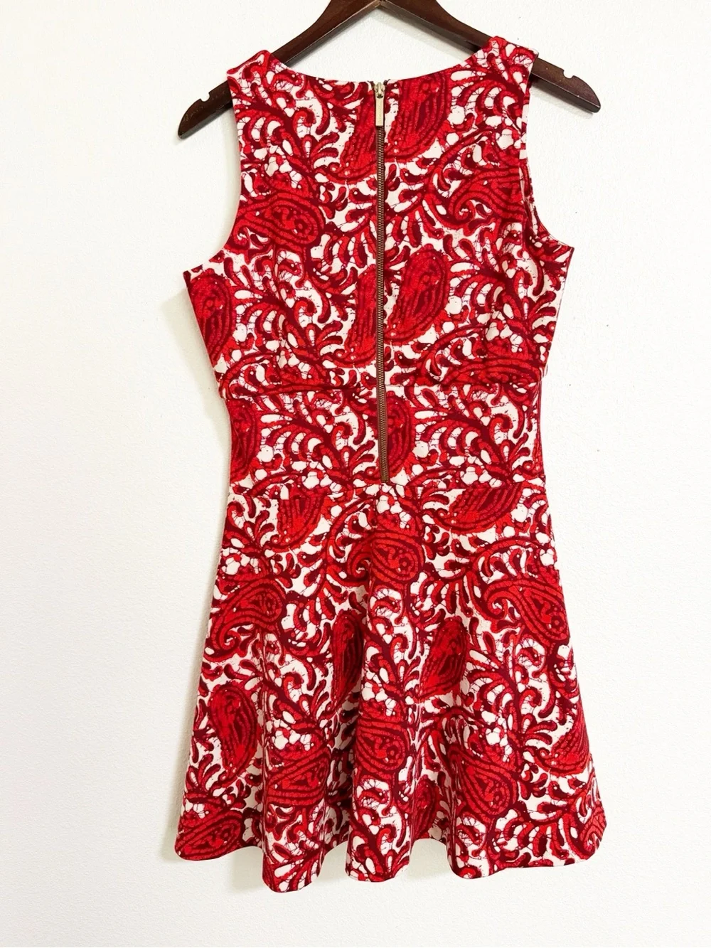 Michael Kors Paisley Fit and Flare Dress